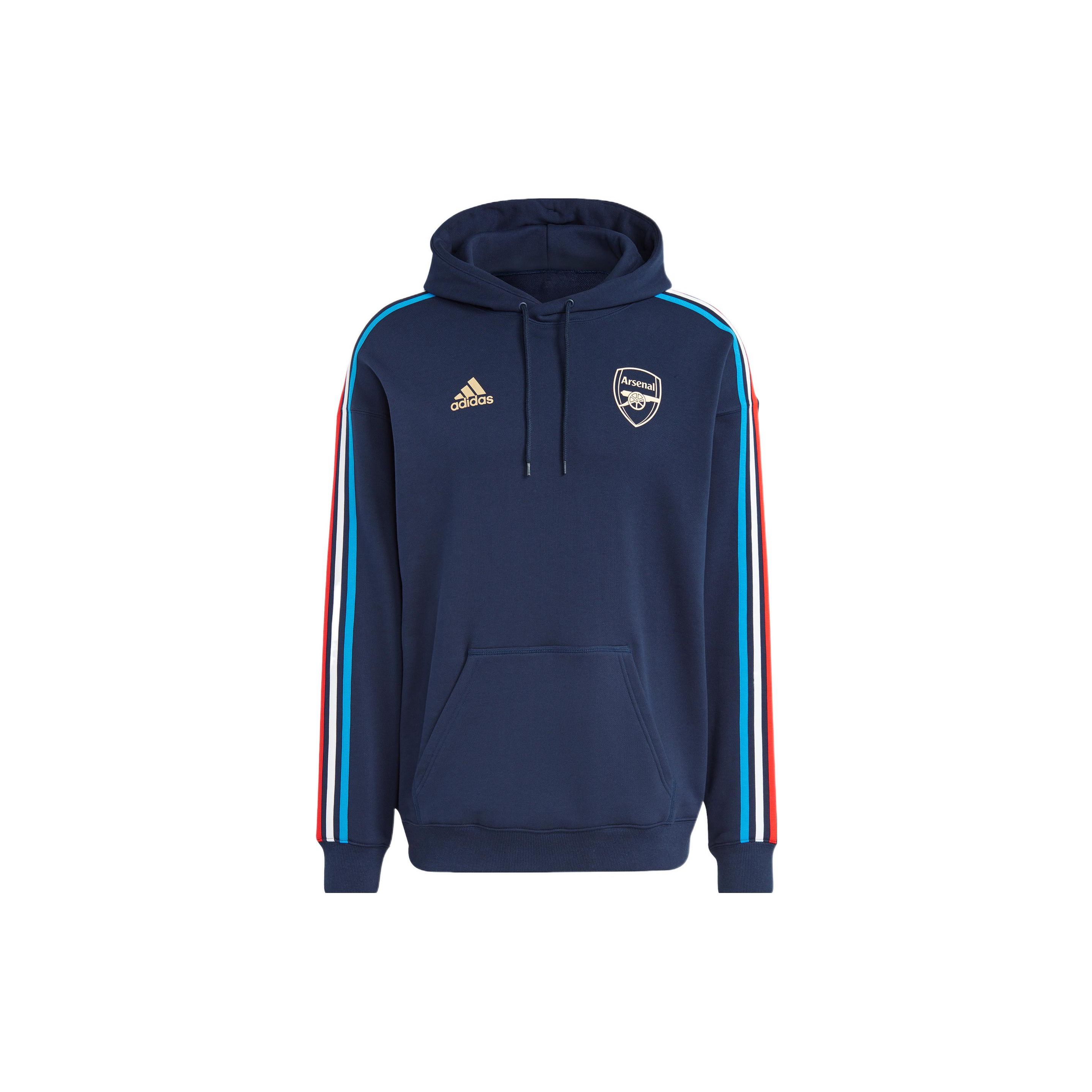Adidas Arsenal France Capsule Collection Gold Logo Hoodie Men Collegiate Navy HZ9990 L