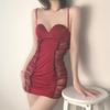 Xianyi Erotic Underwear Women's Transparent Uniform Temptation Steel Tray Small Chest Gathering Pajamas Sexy Perspective Clothes Suit