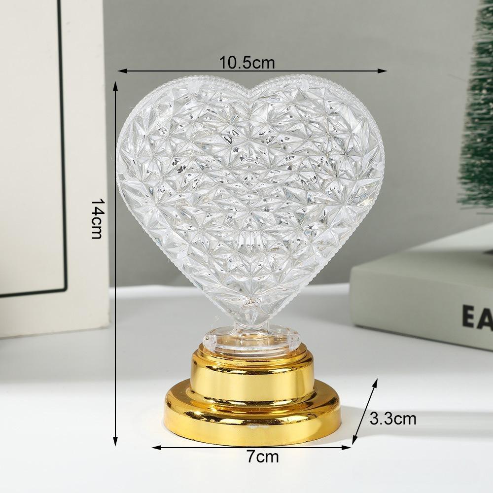 Star Moon Design Table Decor Lamp Multi-Color Color Changing Lamp Bedroom Night Light  Home Decor