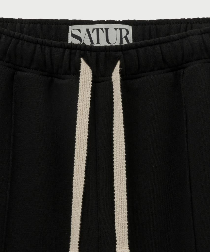 Seteo S Logo Jogger Sweatpants Black