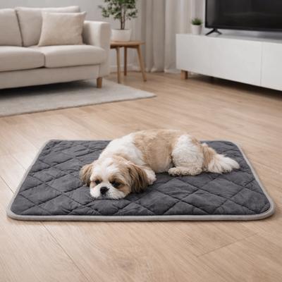 Pet Bed Mat Anti-Slip Self-Heating Dog Pad Thermal Folding Pet Sleeping Blankets Soft Cozy Warming Pet Pad for Cats and Dogs