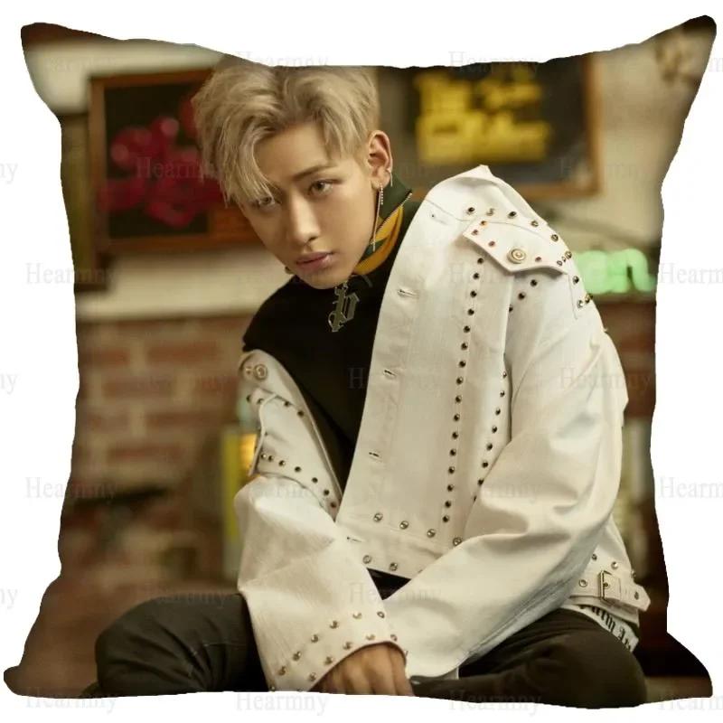 New KPOP GOT7 Pillow Case For Home Decorative Pillows Cover Invisible Zippered Throw PillowCases 45X45cm 0512