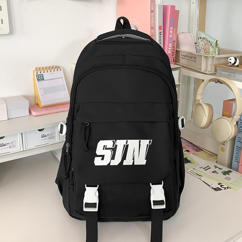 Children's Schoolbags Elementary School Students  Junior High School Students Contrasting Color Large Capacity Backpack