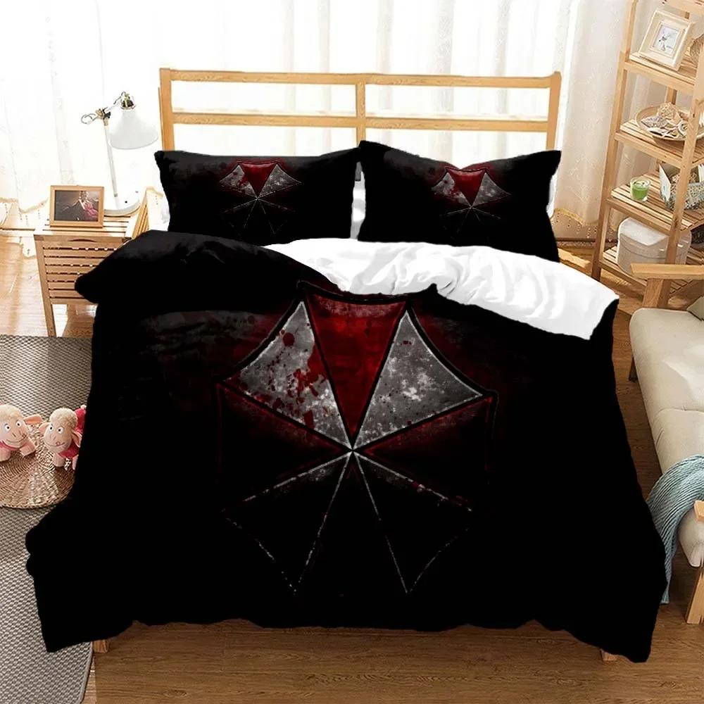 Regenschirm Zombie Firma Bedding Set For Bedroom Soft Modern Bedspreads Comefortable Kids Duvet Cover Quilt Cover And Pillowcase