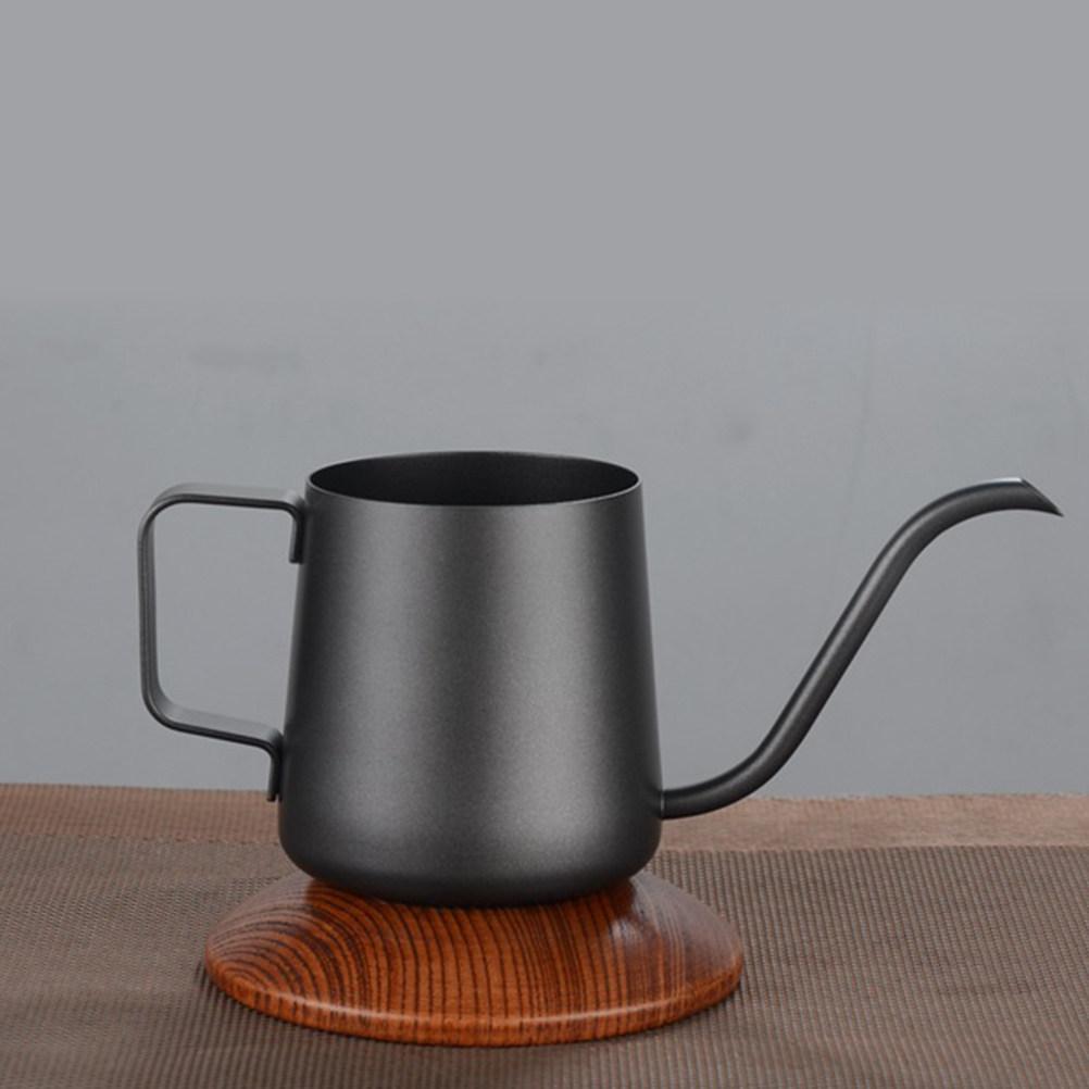 1Pcs Premium Stainless Steel Hand Coffee Kettle 250Ml Polished Scratch Corrosion Resistant for Shop Use