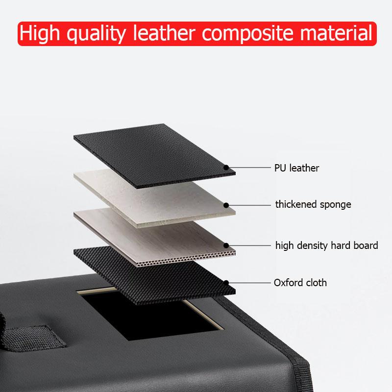 BFY1 Car Trunk Storage Box Large Capacity PU Leather Finishing Bag for Mini Cooper Countryman WORKS R53 R55 R56 R57 R58 R60 F54 F55