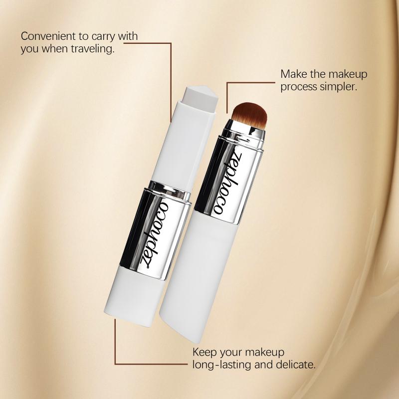2-In-1 Color-Changing Foundation Stick Liquid Lightweight Moisturizing Brightening Foundation Color Changing For All Skin Types