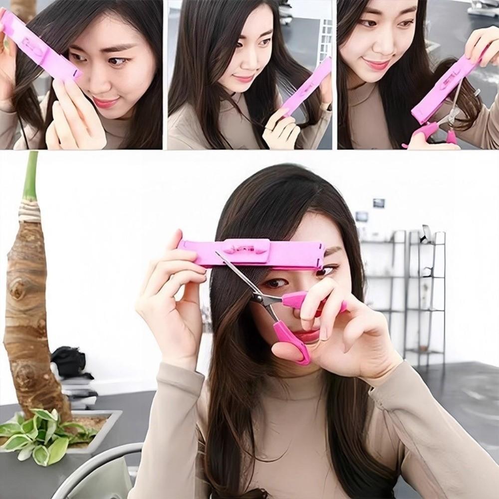 3pcs/set Precise Kids Bangs Cutting Kit Flat Tooth Hairdressing Scissors Salon