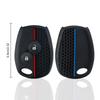 2 Buttons Silicone Car Key Case For Renault Trafic Clio Duster Logan Dacia Sandero For Nissan Terrano Almera