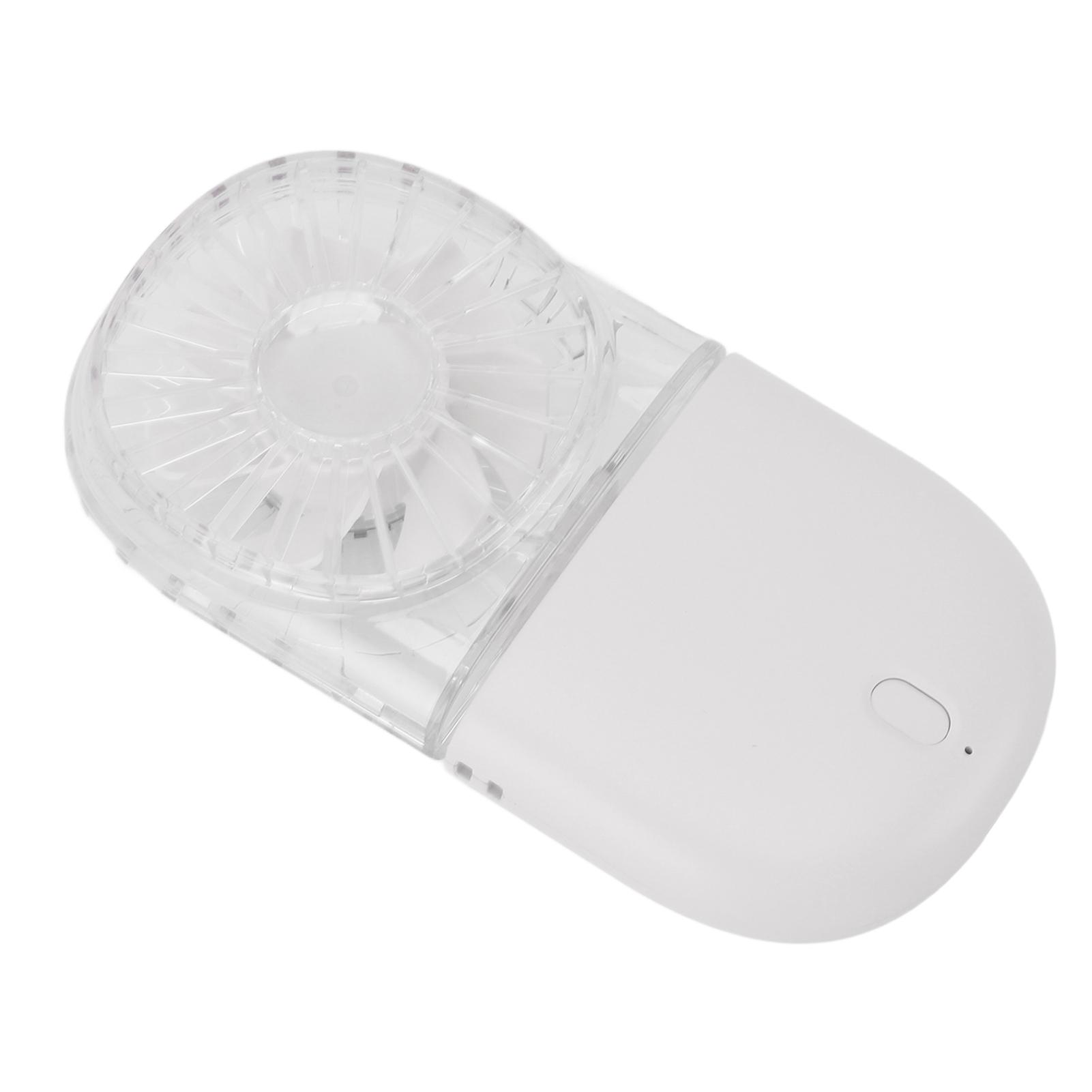 Foldable Handheld Fan 5 Wind Speed Low Noise Multifunctional Portable Handheld Fan for Travel Camping Outdoor