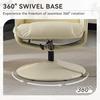 Swivel Recliner Ottoman Chair Remote Control Adjustable Vibration Massage Rocker 100-140 Reclining Living