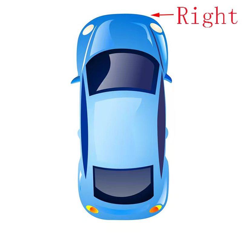 

Car LED DRL Headlight Light Guide Plate Daytime Running Lamp Tube Bar for VW Tiguan L 2017 2018 2019 2020 2pcs for right light