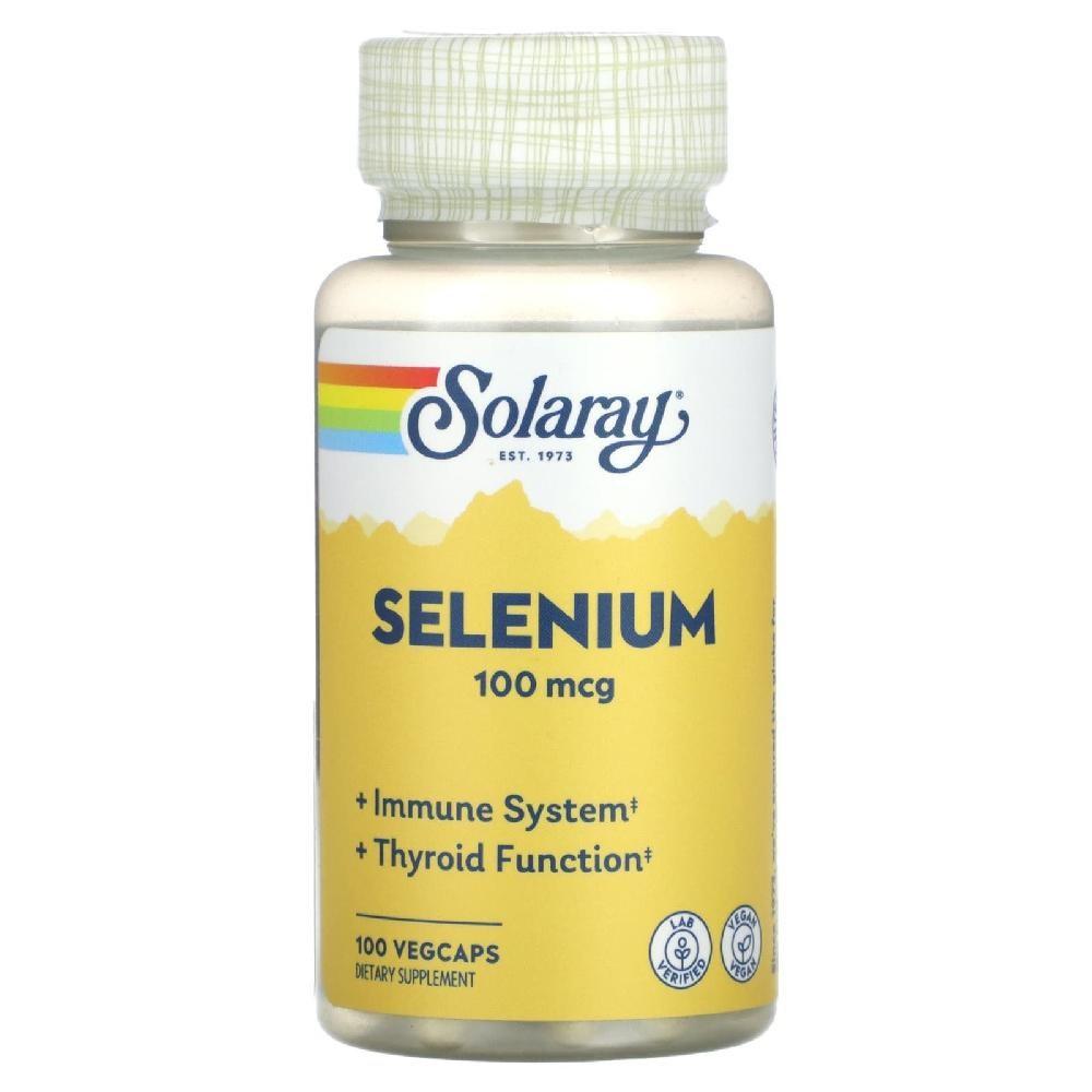 Solaray Selenium 100mcg 1 pcs 100 tablets