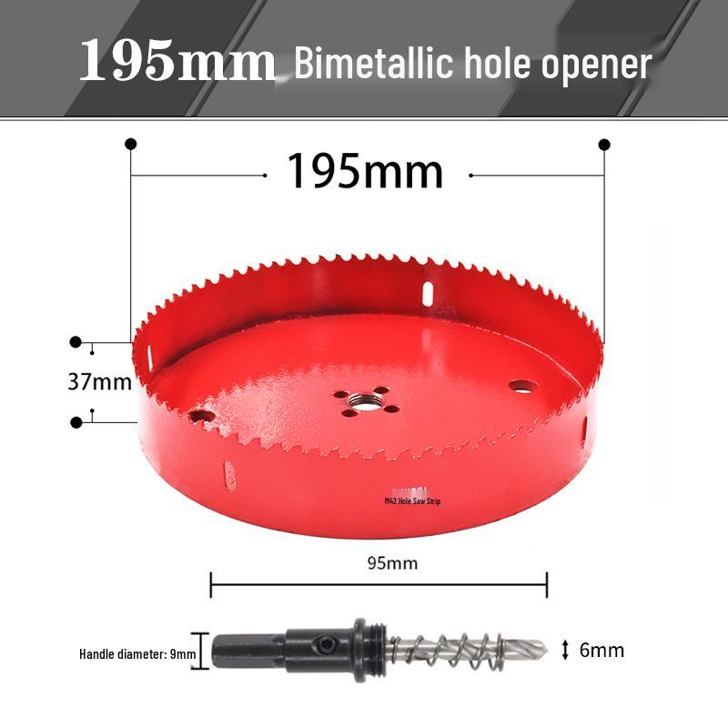 Woodworking Bi-metal Hole Saw for Gypsum, PVC, and Plastic