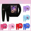 Kpop Demon Hunters Children Short Sleeve Shorts Pajama Set For Sleepwear And Family Comfort