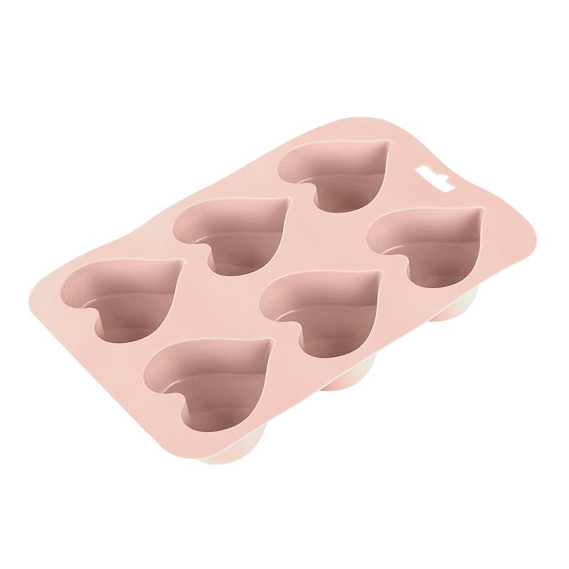 Spot Silicone Cake Mold Heart-shaped Silicone Maffin Cup DIY Handmade Jelly Pudding Mold Oven Baking Tool