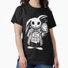 T-shirt Classique Fun Alice au Pays des Merveilles ANIMAL Nous Sommes Tous Fous Ici Lapin Chapelier
