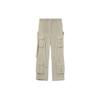 Li Ning CF Su Pure Color Multi Pocket Straight Casual Pants Unisex Pants AKXR557-2