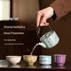 Dunhuang Inspired Riveted Ceramic Tea Set