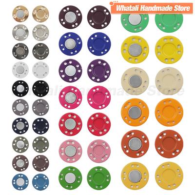 5 párů magnetických oděvních neviditelných magnetických knoflíků, šicích potřeb pro bundu, kabát, kardigan, tašku, ručně vyráběné šicí sponky