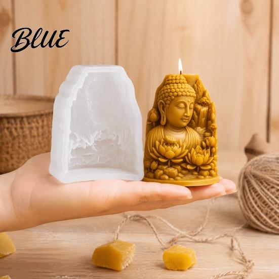 Jesus Candle Making Holy Family Mold Angel DIY Mold Silicone Buddha Skeleton Molds Figurine Gypsum Cement Clay Epoxy Resin
