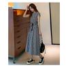 9 Color 5 Size Literary and Artistic Big Skirt Summer New Style Can Be Retrenched Waist Loose Dress