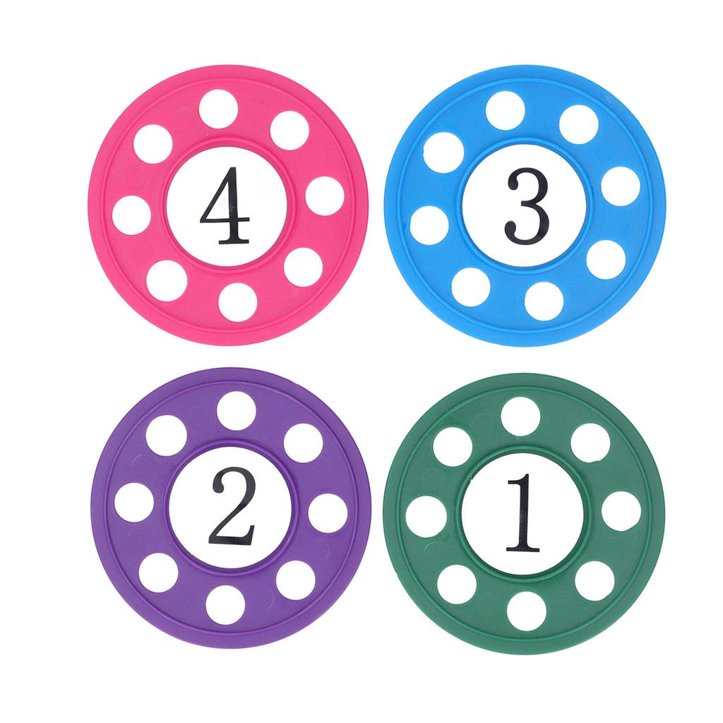 4 tk sukeldumistreeningu ujumismänguasjad ümmarguse kujuga suure arvu viskemäng Ujumisbasseini mänguasi