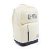 Li Ning Sports Life Collection Polyester Backpack Regular Unisex Ecru ABSW129-2