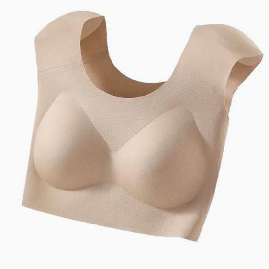 Women's Seamless Shoulder Pads & Chest Binder - Invisible Vest Bra for a Sleek Look