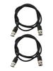 Coaxial Cable BNC Test Leads Line Length 100cm Professional Grade Coaxial Cable Adapter Compatible With CCTV Systems