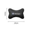 High Quality Leather Car Seat Headrest Ergonomic Neck Pillow For VW R Line Polo Tiguan Touran Golf Passat GTI Jetta Transporter Fx5