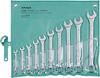 ASH Combination Wrench Set of 10, JIS 8-24mm (Panel Type), CPS1010