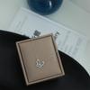 Fairy Zircon Butterfly Necklace Silver Ins Minimalist Cold Wind Versatile Collarbone Chain Temperament Neck Chain
