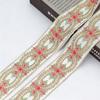 4.5cm Width Sequin Lace Trim 15 Yards Length Clothing Lace Webbing  For Clothing Hemlines