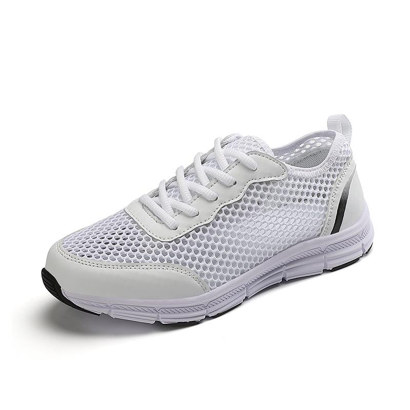 

Spring new comfortable and lightweight casual sports shoes flat bottom non-slip breathable fashion casual versatile hollow 41