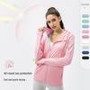 Women's Lightweight UPF50+ Sun Protection Jacket - Breathable, Summer Style