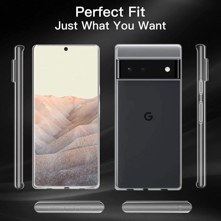 For Google Pixel 7a TPU Phone Case Anti-fingerprint Drop Protection Super Clear Cell Phone Cover