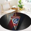 Tappeto Rotondo Gornik Zabrze, Tappeto per Soggiorno Camera da Letto Divano Stanza dei Giochi Decorazione, Tappetino Antiscivolo