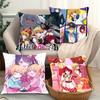 Anime O-OSHI NO KO Pillow Case Fashion Square Pillowcase Bedroom Sofa Room Ins Decoration Leisure