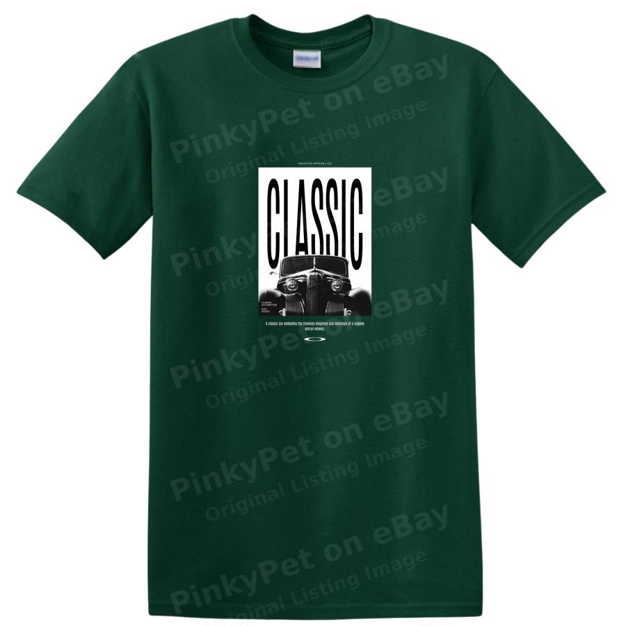 Classic Automotive T Shirt Vintage Car Graphic Tee Retro Auto Lover Gift Tee