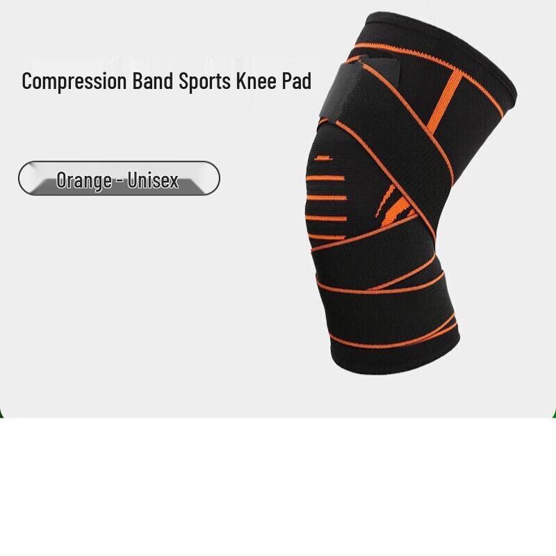 Sports Knee Brace with Double Straps