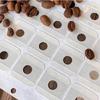40 Stück CO2-Freisetzventile Ersatz für Kaffeebohnenbehälter Entgasung Weg Belüftungsventile für Lebensmitteltüten Einfach zu installieren