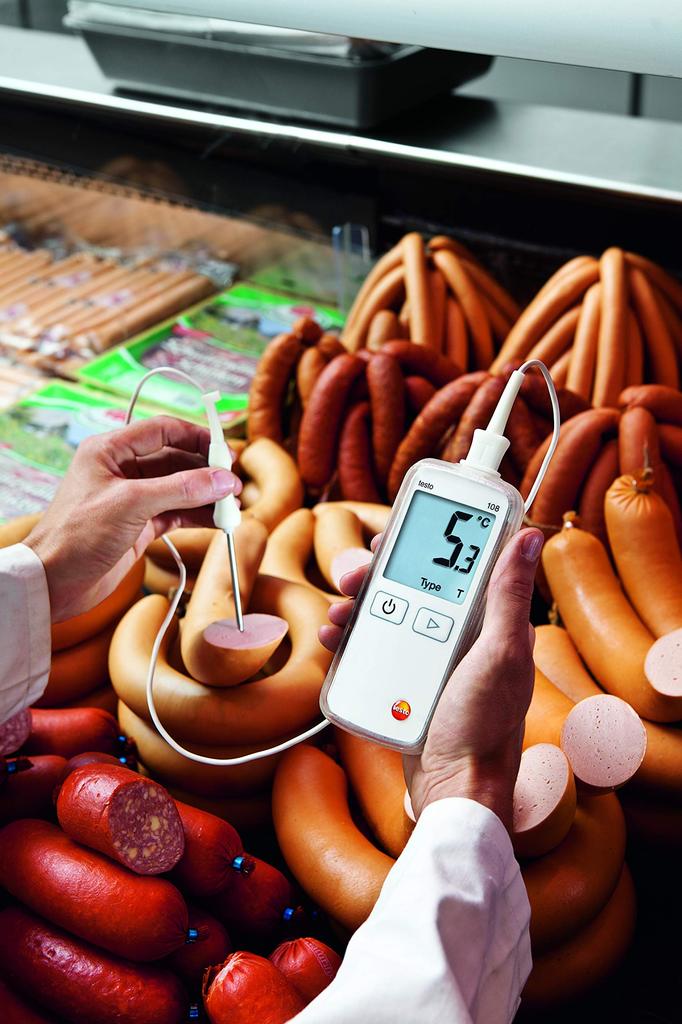 Testo waterproof core thermometer testo 108