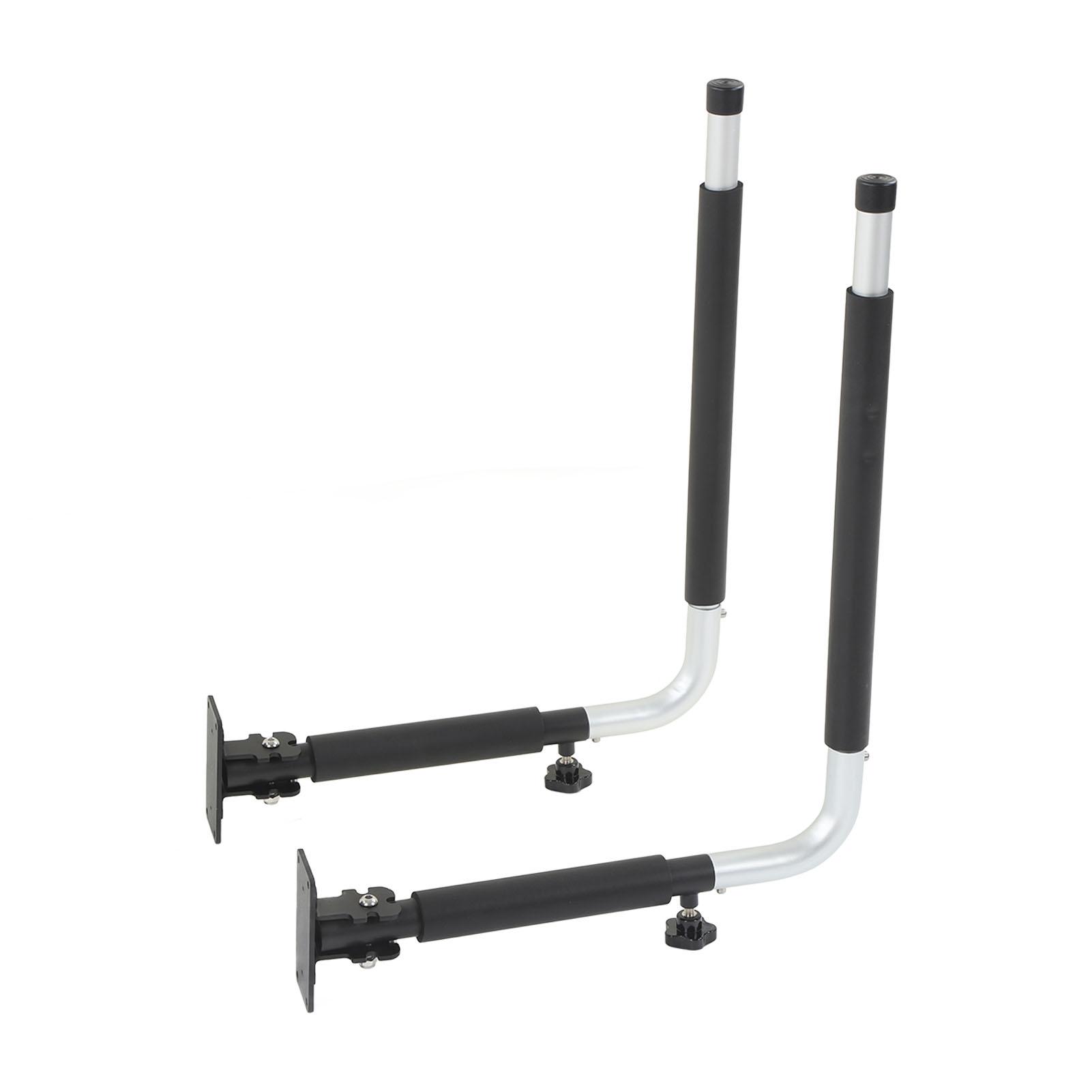 Стойка для хранения каяков, грузоподъемность 40 кг, телескопический настенный держатель для серфборда из алюминиевого сплава для ящика для инструментов, багажника на крышу