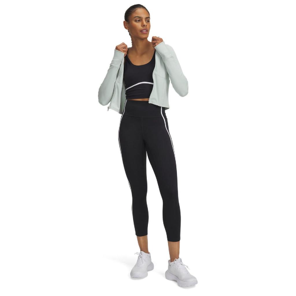 Under Armour Womens/Ladies Meridian Crop Piped Tank Top