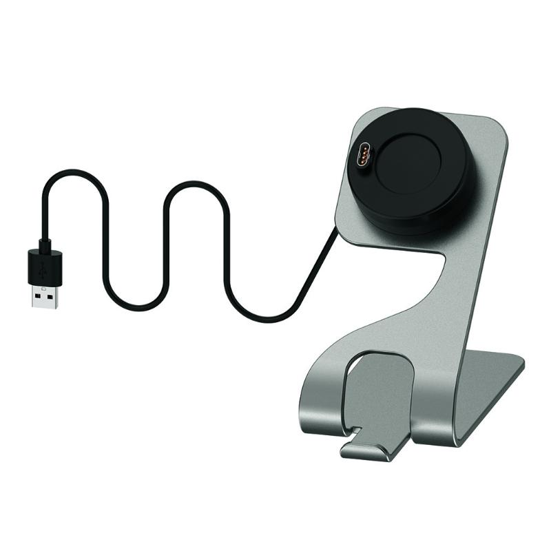 For -Forerunner 55 Charging Cable Bracket Smartwatch Station Charger Stand Charging Data Cable Holder