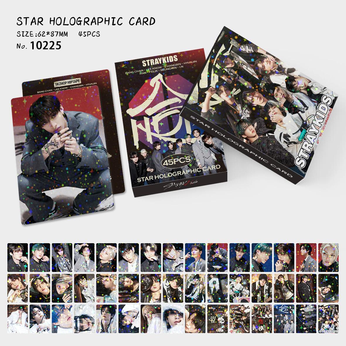 Skzoo Strayki 45 Starry Sky Small Cards Combination Personal Cards Peripheral Latest Album Collectible Star Cards Lomo Birthday