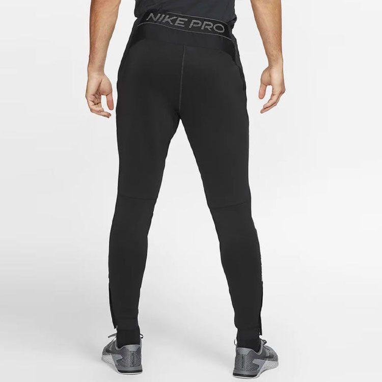 Nike Knitted Sweatpants Men's Black Moderate Slim Fit Pants BV5516-010
