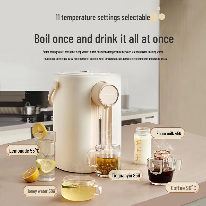 Bear 5L Electric Hot Water Kettle with Multi-Temperature Control CN plug (adapter included)