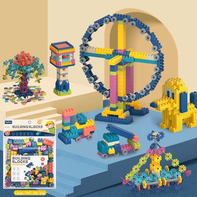 Children'S Diy Assembled Particles Building Block Kindergarten Educational Early Education 3-6 Years Old Toy Gift